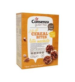 Consenza Consenza Lattemachiato cereal bites (125g)