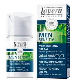 Lavera Lavera Men Sensitiv moisturising cream bio EN-FR-IT-DE (30ml)