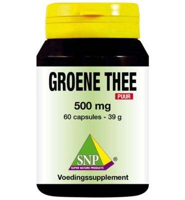 Snp Groene thee 500 mg puur (60ca) 60ca