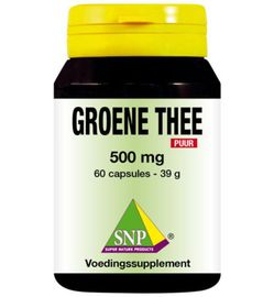 SNP Snp Groene thee 500 mg puur (60ca)