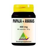 Snp Papaja -ananas 400 mg (60ca) 60ca