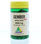 Snp Gember 5000 mg puur (60ca) 60ca thumb