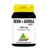 Snp Reishi acerola 400 mg puur (60ca) 60ca