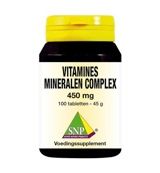 Snp Vitamines mineralen complex 450mg (100tb) 100tb