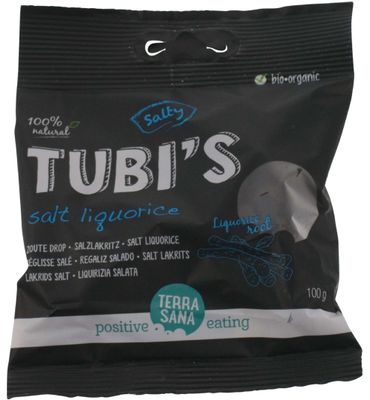 TerraSana Zoute drop tubi's bio (100g) 100g