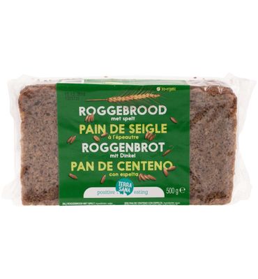 TerraSana Roggebrood met spelt bio (500g) 500g