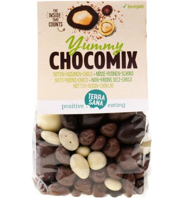 TerraSana Yummy chocomix noten rozijnen choco bio (200g) 200g