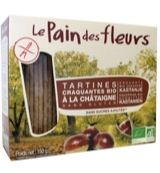 Le Pain Des Fleurs Le Pain des Fleurs Tamme kastanje crackers bio (150g)