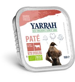 Yarrah Yarrah Hondenvoer pate met rund en kip bio (150g)