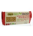 Crich Crackers olijfolie met zout rood bio (250g) 250g thumb