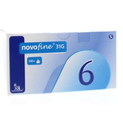 Novo Nordisk Novo Nordisk Novofine naalden 0.25 x 6 mm 3 1 gram (100st)