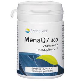 Springfield Springfield MenaQ7-360 vitamine K2 360 mcg (30vc)