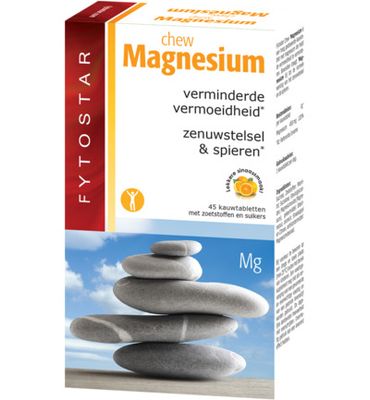 Fytostar Magnesium chew kauwtabletten (45kt) 45kt