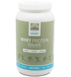 Mattisson Healthstyle Mattisson Healthstyle Whey wei proteine isolate isolaat (600g)