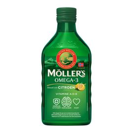 Mollers Mollers Omega-3 levertraan citroen (250ml)