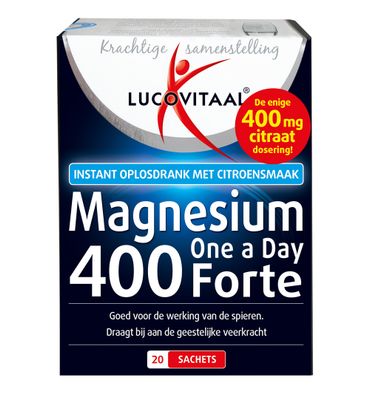 Lucovitaal Magnesium 400 forte (20sach) 20sach