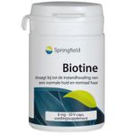 Springfield Biotine (vitamine B8) 8 mg (30vc) 30vc thumb