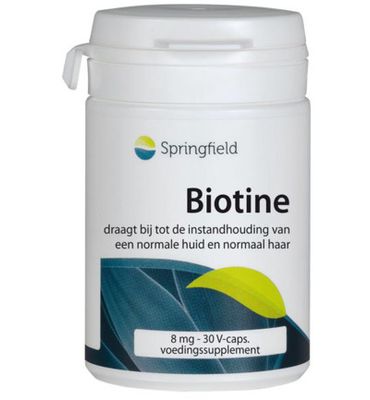 Springfield Biotine (vitamine B8) 8 mg (30vc) 30vc