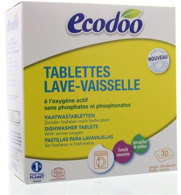 Ecodoo Vaatwasmachine tablets bio (30st) 30st