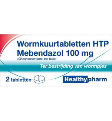 Healthypharm Mebendazol/wormkuur (2tb) 2tb