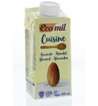 Ecomil Cuisine amandel bio (200ml) 200ml thumb