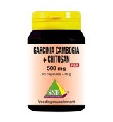 Snp Garcinia cambogia chitosan 500 mg puur (60ca) 60ca