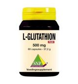 Snp L-Glutathion 500 mg puur (60ca) 60ca