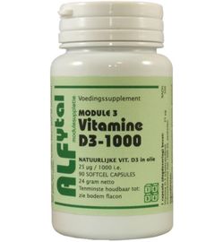 Alfytal Alfytal Vitamine D3-1000 (90sft)