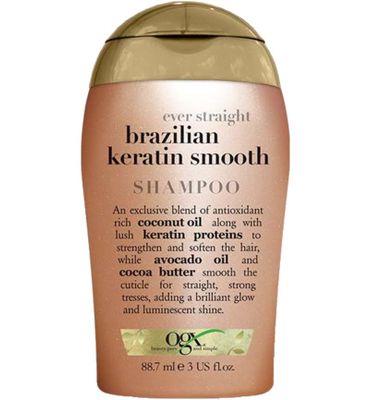 Ogx Travelsize brazilian keratin smooth shampoo (88.7ml) 88.7ml
