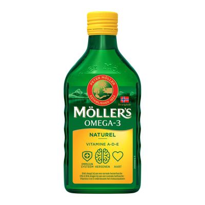 Mollers Omega-3 levertraan naturel (250ml) 250ml