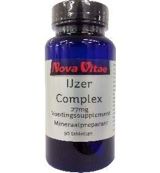 Nova Vitae Nova Vitae IJzer complex 27 mg (90tb)
