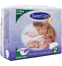Sweetcare SweetCare Premium mini maat 2 3-6kg (36st)