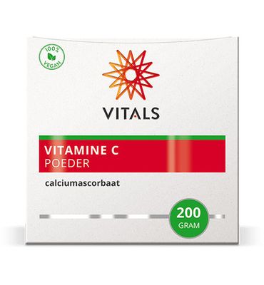 Vitals Vitamine C poeder (calciumascorbaat) (200g) 200g