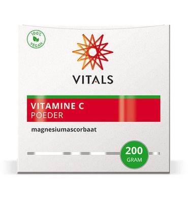 Vitals Vitamine C poeder magnesiumascorbaat (200g) 200g