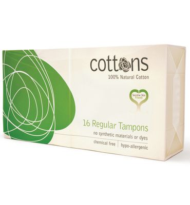 Cottons Tampons regular (16st) 16st