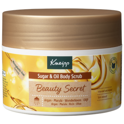 Kneipp Body scrub sugar & oil beauty geheimen (220g) 220g