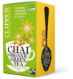 Clipper Clipper Chai green tea bio (20st)