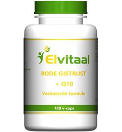 Elvitaal/Elvitum Elvitaal/Elvitum Rode gistrijst + Q10 (180ca)