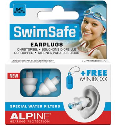 Alpine Swimsafe oordopjes (1paar) 1paar