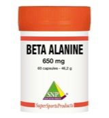 Snp Beta alanine 650 mg puur (60ca) 60ca
