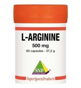 Snp L-arginine 500 mg puur (60ca) 60ca