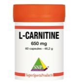SNP Snp L-Carnitine 650 mg puur (60ca)