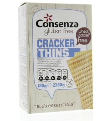 Consenza Rob's essentials cracker thins (180g) 180g