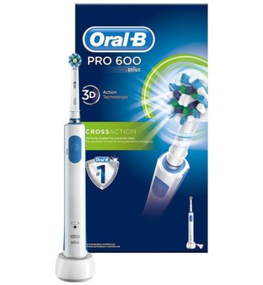 Oral-B Elektrische tandenborstel pro cross action 600 (1st) 1st