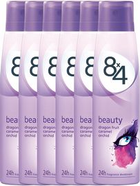 8x4 8x4 Deodorant Deospray Beauty Spray Voordeelverpakking 8x4 Deodorant Deospray Beauty Spray