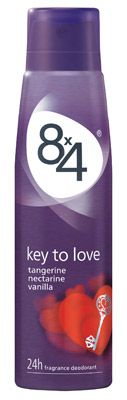 8x4 Deodorant Deospray Key To Love 150ml