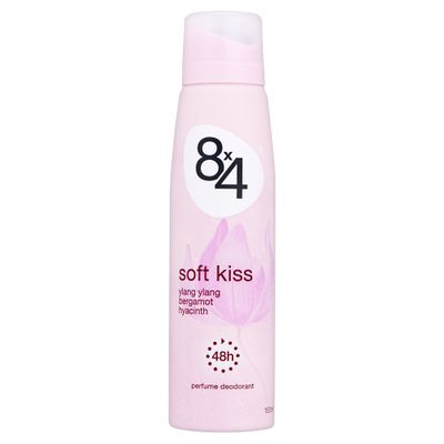 8x4 Deodorant Spray Soft Kiss 150ml