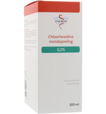 Fagron Chloorhexidine mondspoeling 0.2% (300ml) 300ml