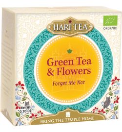 Hari Tea Hari Tea Forget me not green tea & flower bio (10st)