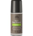 Urtekram Deodorant crystal roll on limoen (50ml) 50ml thumb